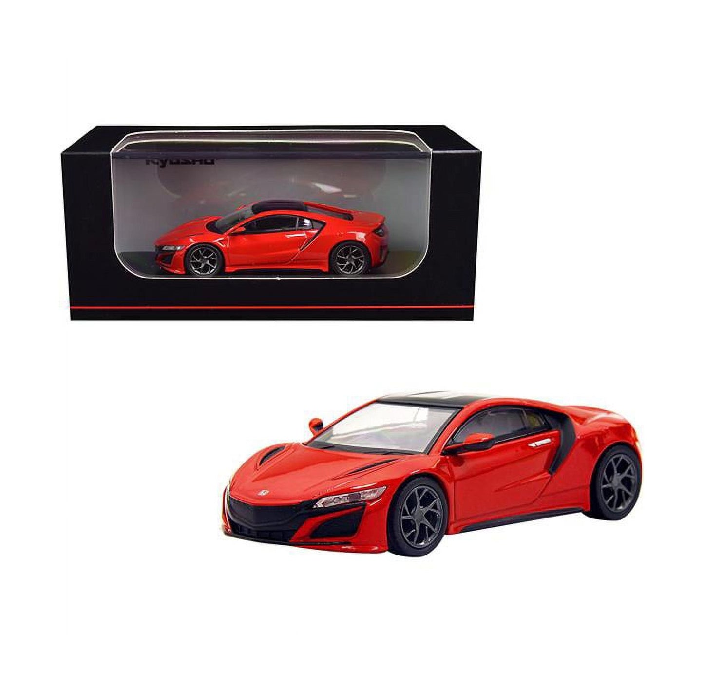 Honda NSX Red (KS07066A1) RHD - Kyosho - Scala 1/64