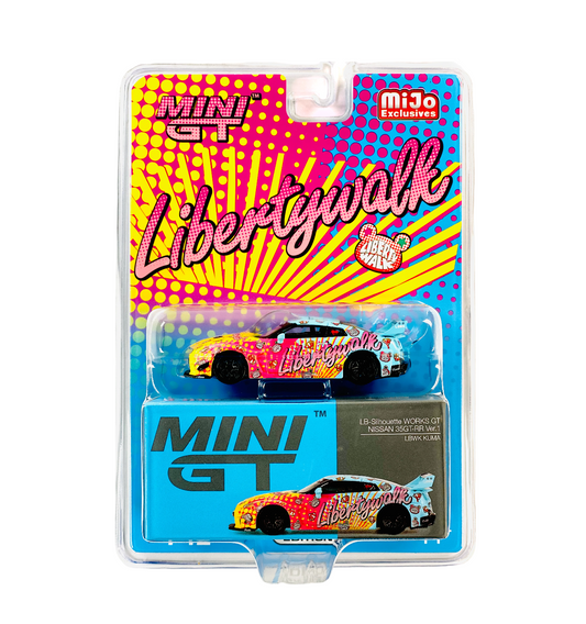 LB-Silhouette WORKS GT NISSAN 35GT-RR Ver.1 LBWK KUMA - Mini GT MiJo Exclusives - Scala 1/64 MGT00742-MJ