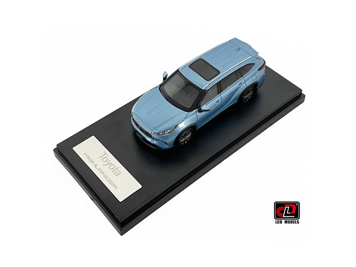 LCD Models - Toyota Highlander Moondust Blue - Scala 1/64 LCD64019-MB