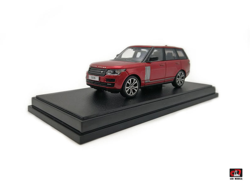 LCD Models - 2017 Range Rover SV Autobiography Dynamic Red - Scala 1/64 LCD64002-RE