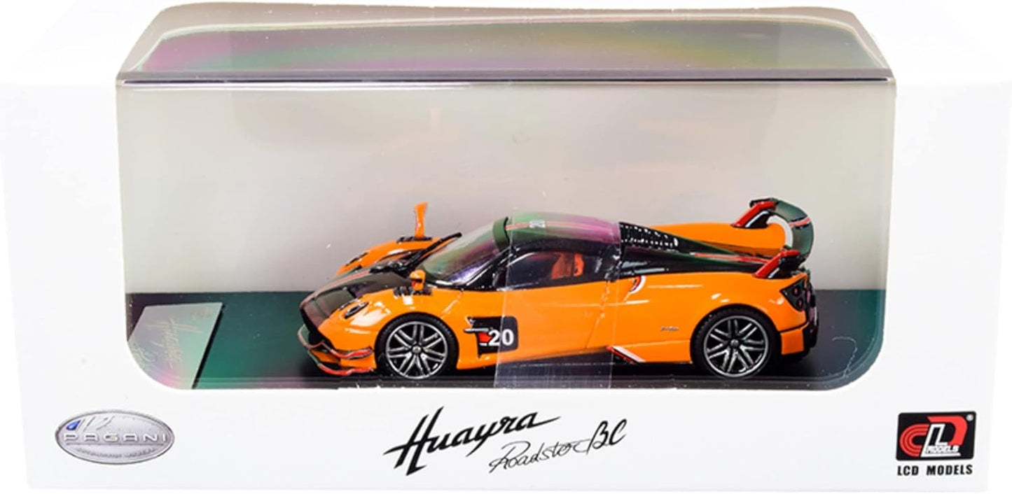 Pagani Huayra BC Roadster Orange - LCD Models - Scala 1/64 LCD64011-OR