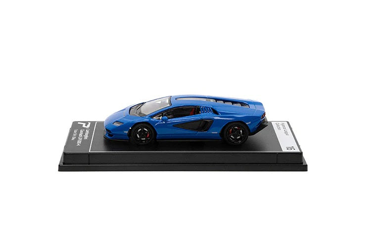 Lamborghini Countach LPI 800-4 Blue - PosterCars - Scala 1/64 H16