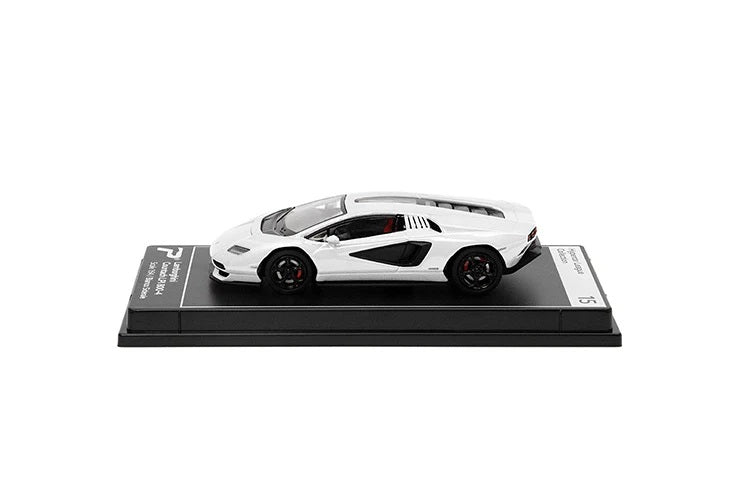 Lamborghini Countach LPI 800-4 Bianco Siderale - PosterCars - Scala 1/64 H15
