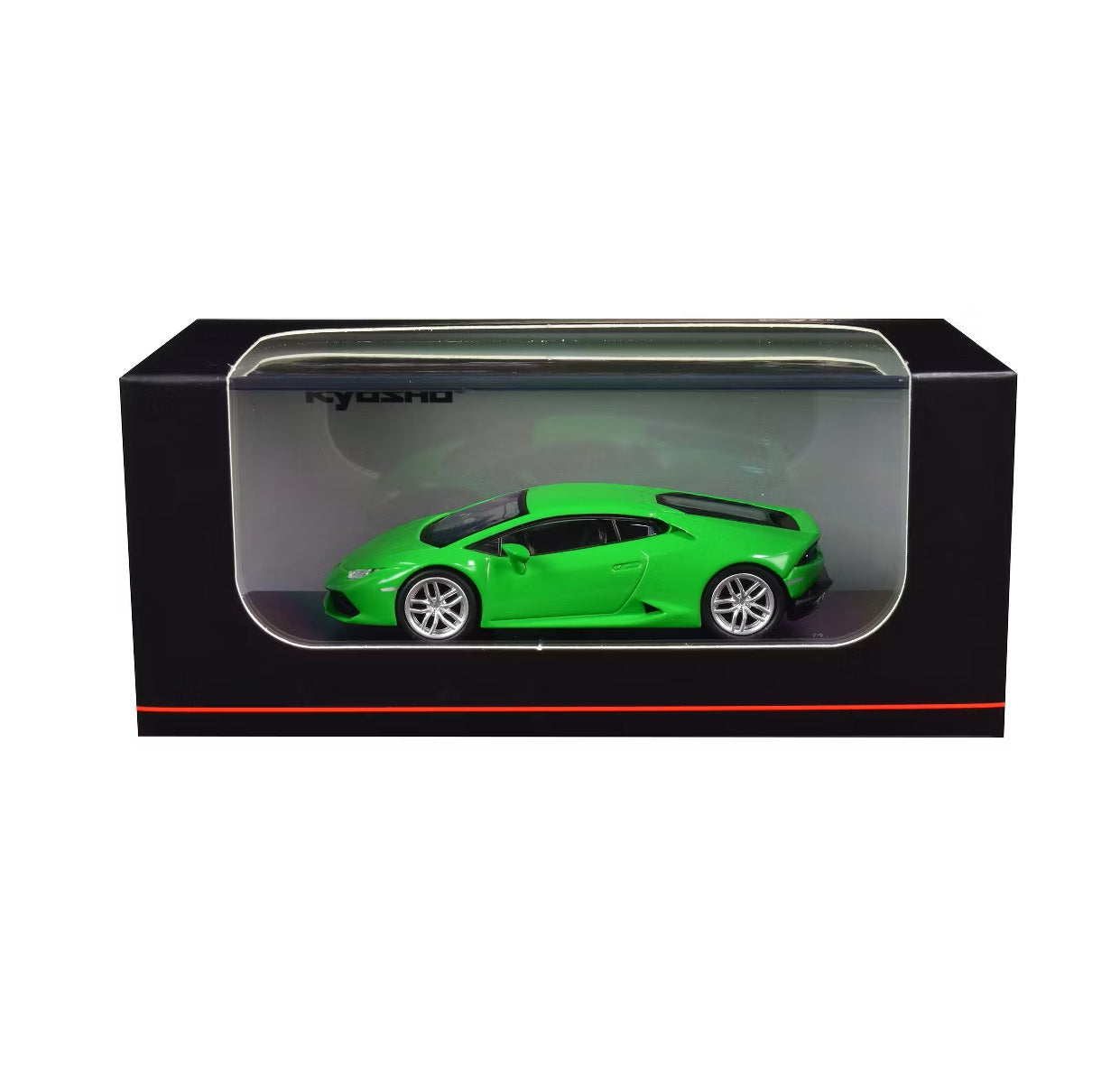 Lamborghini Huracan Coupe Bright Green (KS07045A3) - Kyosho - Scala 1/64 EAN 4548565377633