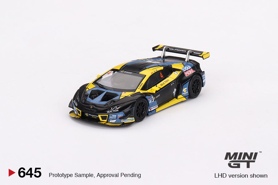 Lamborghini Huracán GT3 EVO #4 2022 - Mini GT - Scala 1/64 MGT00645