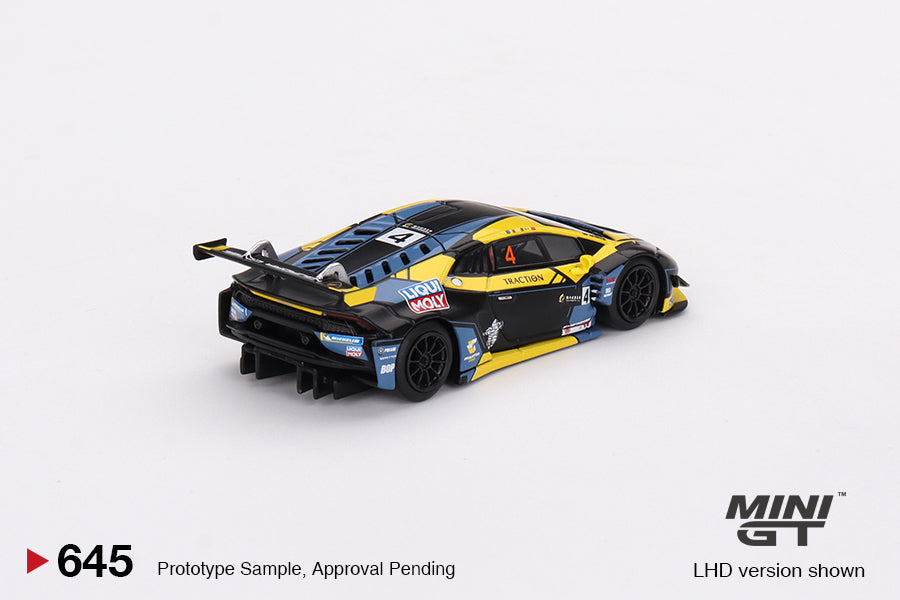 Lamborghini Huracán GT3 EVO #4 2022 - Mini GT - Scala 1/64 MGT00645