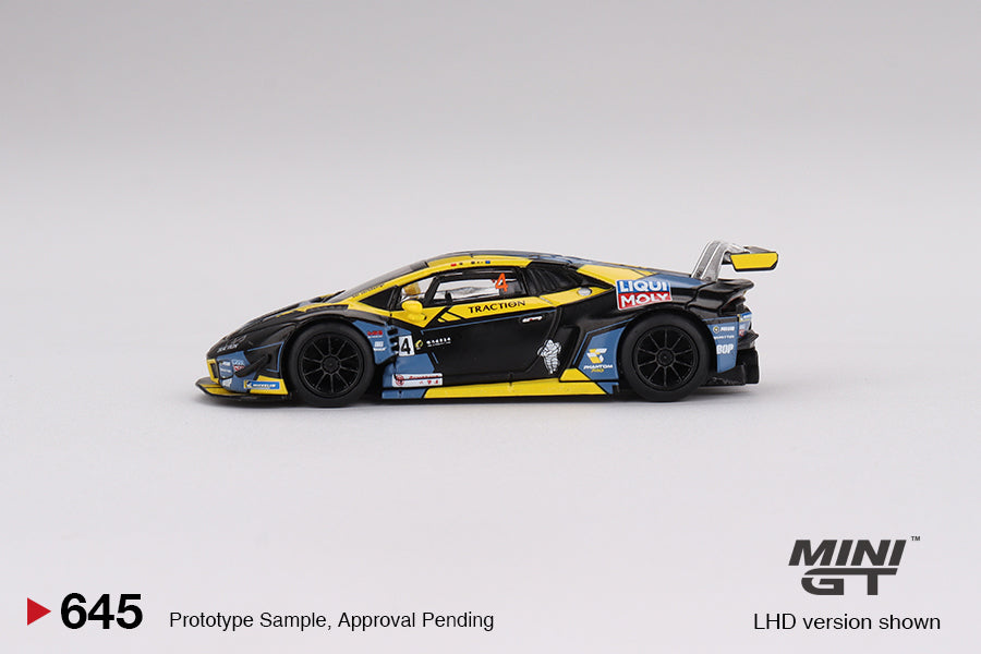 Lamborghini Huracán GT3 EVO #4 2022 - Mini GT - Scala 1/64 MGT00645