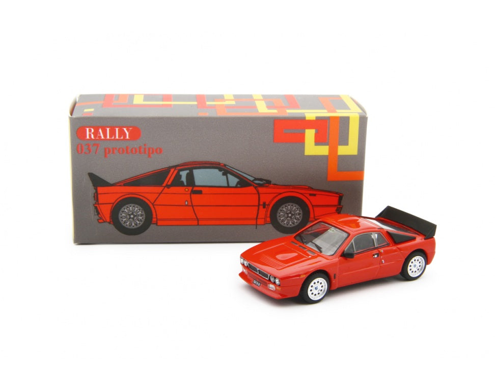 Lancia 037 Rally Stradale Prototipo 1982 Rosso - Laudoracing - Scala 1/64