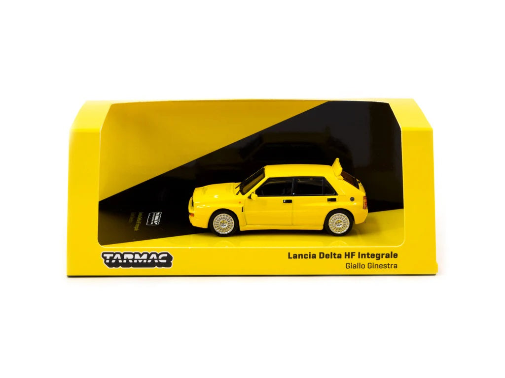 Lancia Delta HF Integrale Giallo Ginestra - Tarmac Works - Scala 1/64