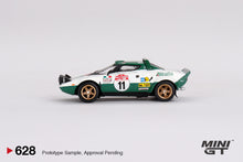 Charger l&#39;image dans la galerie, Lancia Stratos HF 1975 Rally Sanremo Winner #11 - Mini GT - Scala 1/64
