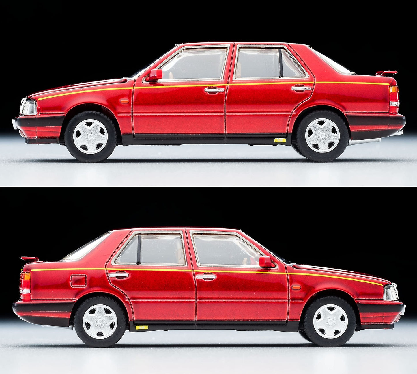Lancia Thema 8.32 Phase I Red - Tomytec Tomica Limited Vintage Neo - Scala 1/64 LV-N277a