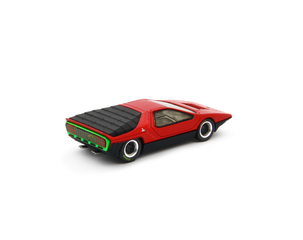 1968 Alfa Romeo 33 Bertone Carabo Rosso - Laudoracing - Scala 1/64