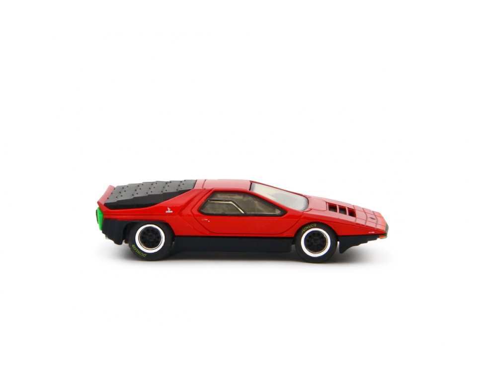 1968 Alfa Romeo 33 Bertone Carabo Rosso - Laudoracing - Scala 1/64