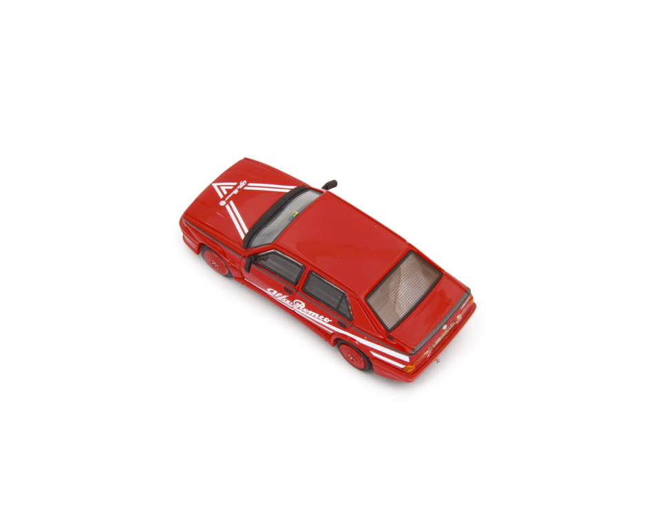 Alfa Romeo 75 1.8i Turbo Evoluzione 1987 Alfa Livery Red - Laudoracing - Scala 1/64