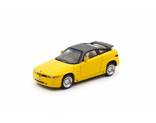Alfa Romeo SZ (Es 30) 1989 Giallo - Laudoracing - Scala 1/64