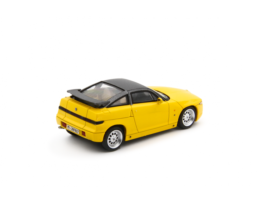 Alfa Romeo SZ (Es 30) 1989 Giallo - Laudoracing - Scala 1/64