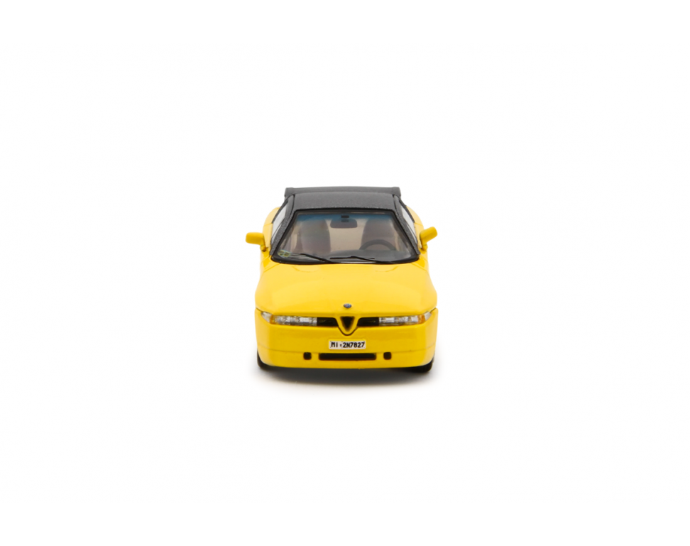 Alfa Romeo SZ (Es 30) 1989 Giallo - Laudoracing - Scala 1/64