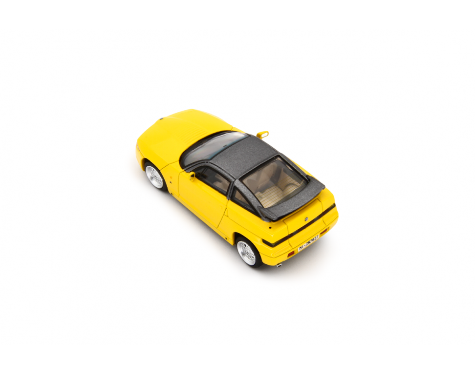 Alfa Romeo SZ (Es 30) 1989 Giallo - Laudoracing - Scala 1/64