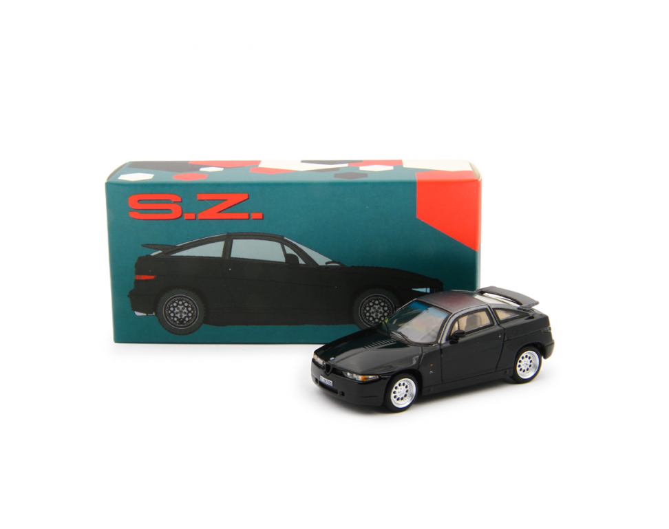 Alfa Romeo SZ (Es 30) 1989 Nero - Laudoracing - Scala 1/64