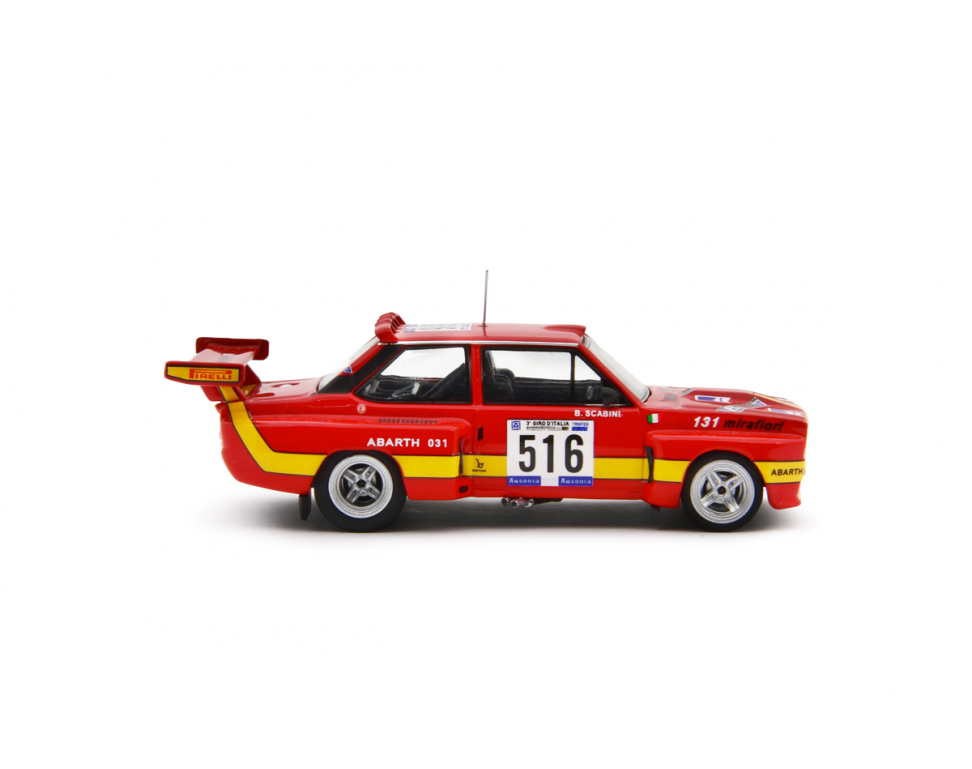 Fiat Abarth SE 031 Bertone #516 Giro d'Italia 1975 - Laudoracing - Scala 1/64
