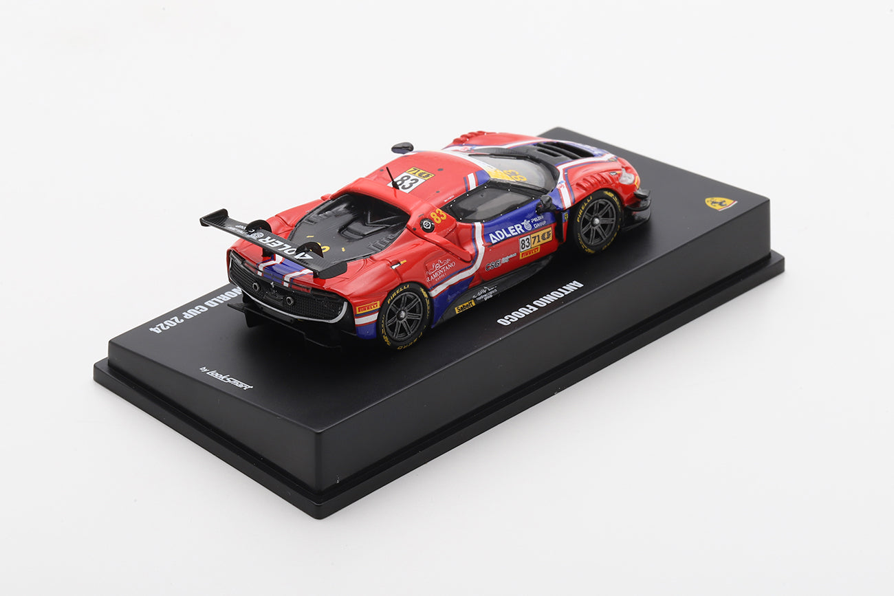 Ferrari 296 GT3 AF-CORSE Macau GT Cup – FIA GT World Cup 2024 #83 - Looksmart - Scala 1/64 LS64014