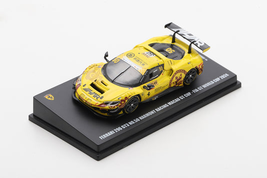 Ferrari 296 GT3 Harmony Racing Macau GT Cup – FIA GT World Cup 2024 #50 - Looksmart - Scala 1/64 LS64012