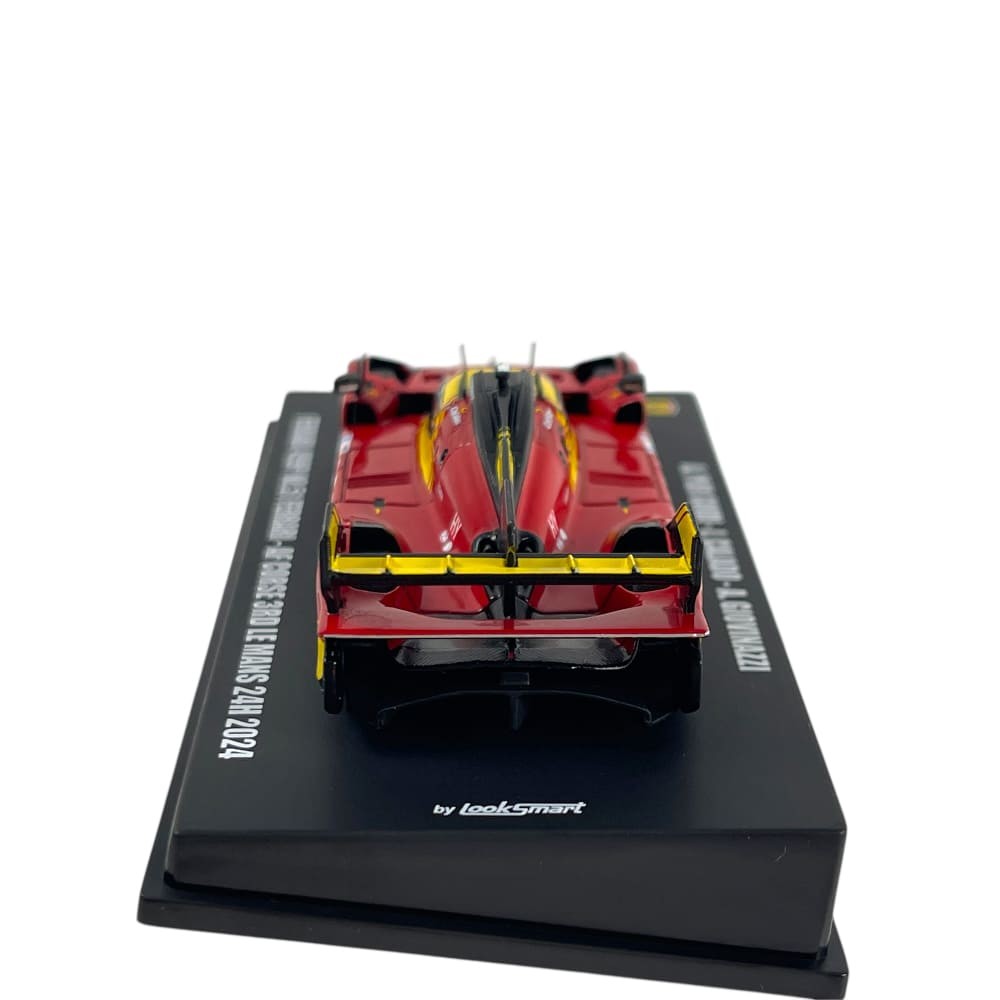 Ferrari 499P 3rd 24h Le Mans 2024 #51 - Looksmart - Scala 1/64 LS64006LM