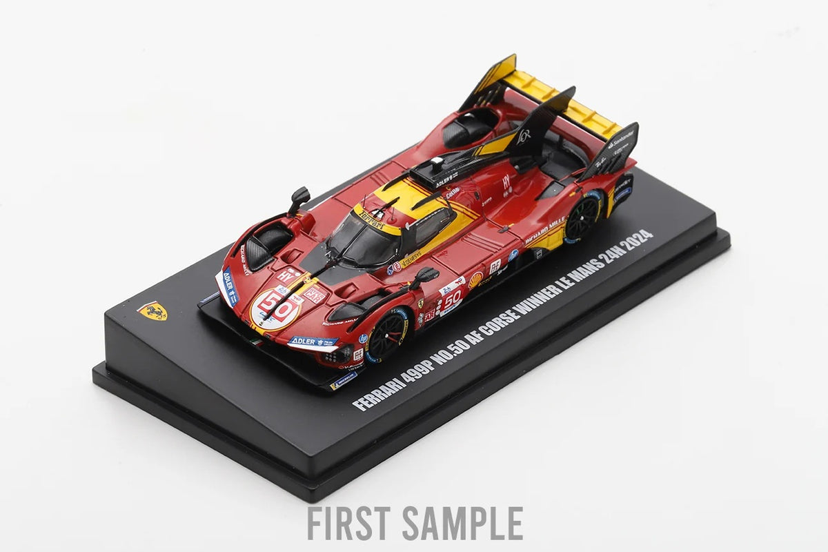 Ferrari 499P 50 AF CORSE Le Mans 24H 2024 Winner - Looksmart - Scala 1/64 LS64002LM