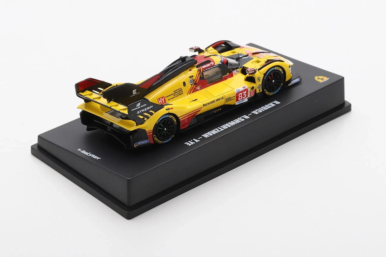 Ferrari 499P AF-CORSE 24h Le Mans 2024 #83 - Looksmart - Scala 1/64 LS64007LM