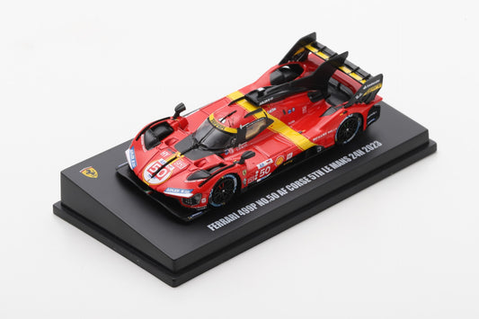 Ferrari 499P AF-CORSE 5th 24h Le Mans 2023 #50 - Looksmart - Scala 1/64 LS64005LM