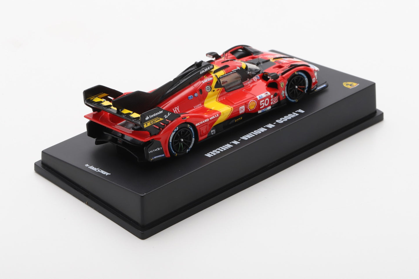 Ferrari 499P AF-CORSE 5th 24h Le Mans 2023 #50 - Looksmart - Scala 1/64 LS64005LM