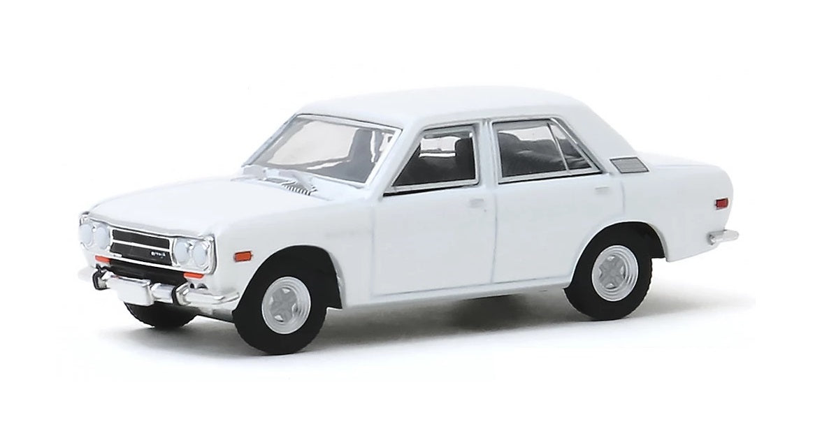 1970 Datsun 510 Silver Tokyo Torque Serie 2 - Greenlight - Escala 1/64