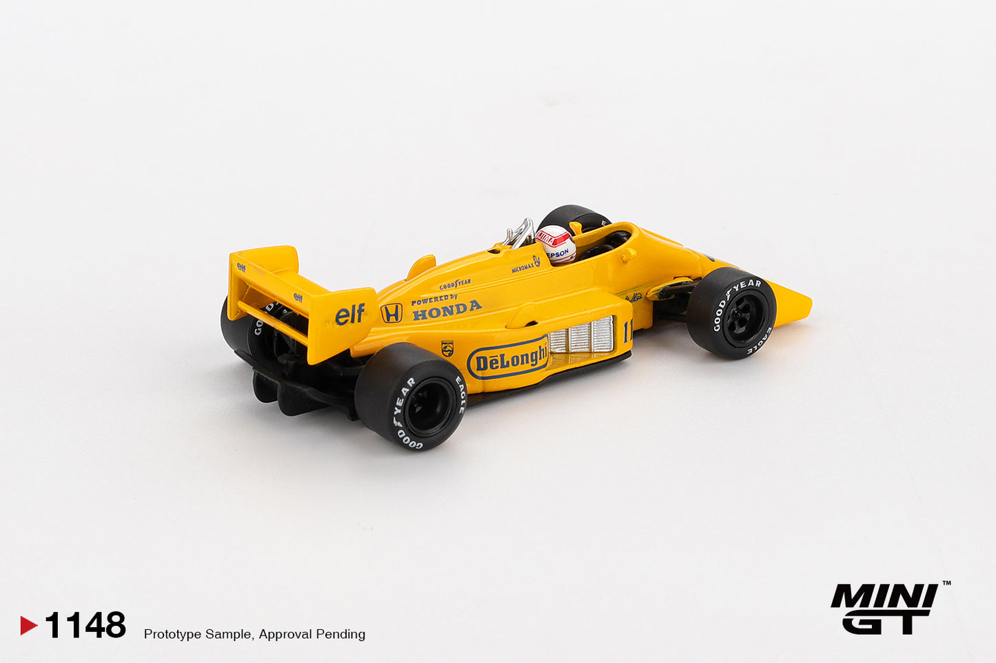 Lotus 99T #11 Satoru Nakajima Monaco Grand Prix 1987 - Mini GT - Scala 1-64 MGT01148-L