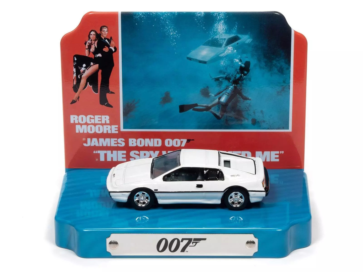 1976 Lotus Esprit S1 James Bond 007 "The Spy Who Loved Me" - Johnny Lightning - Scala 1/64