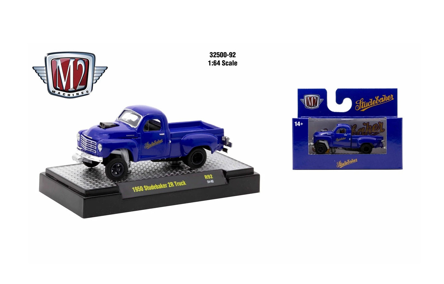 1950 Studebaker 2R Truck - M2 Machines - Scala 1/64