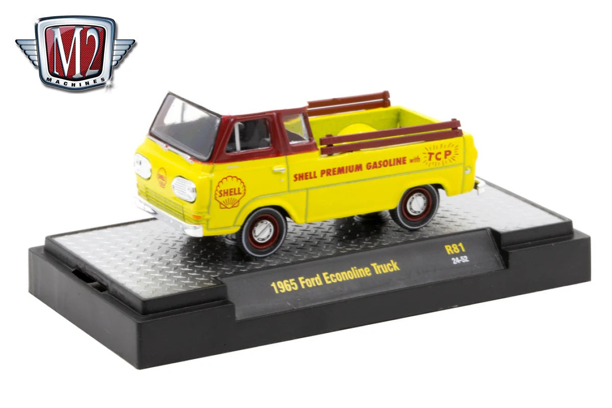 1965 Ford Econoline Truck - Shell Oil - M2 Machines - Scala 1/64