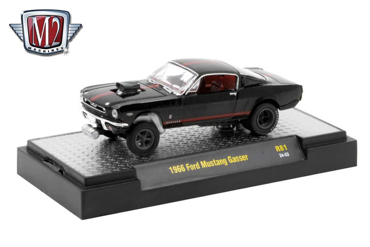 1966 Ford Mustang Gasser - M2 Machines - Scala 1/64