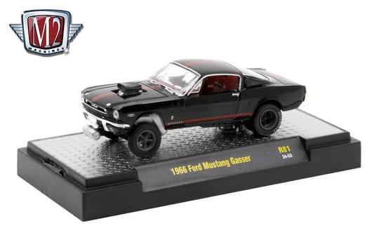 1966 Ford Mustang Gasser - M2 Machines - Scala 1/64