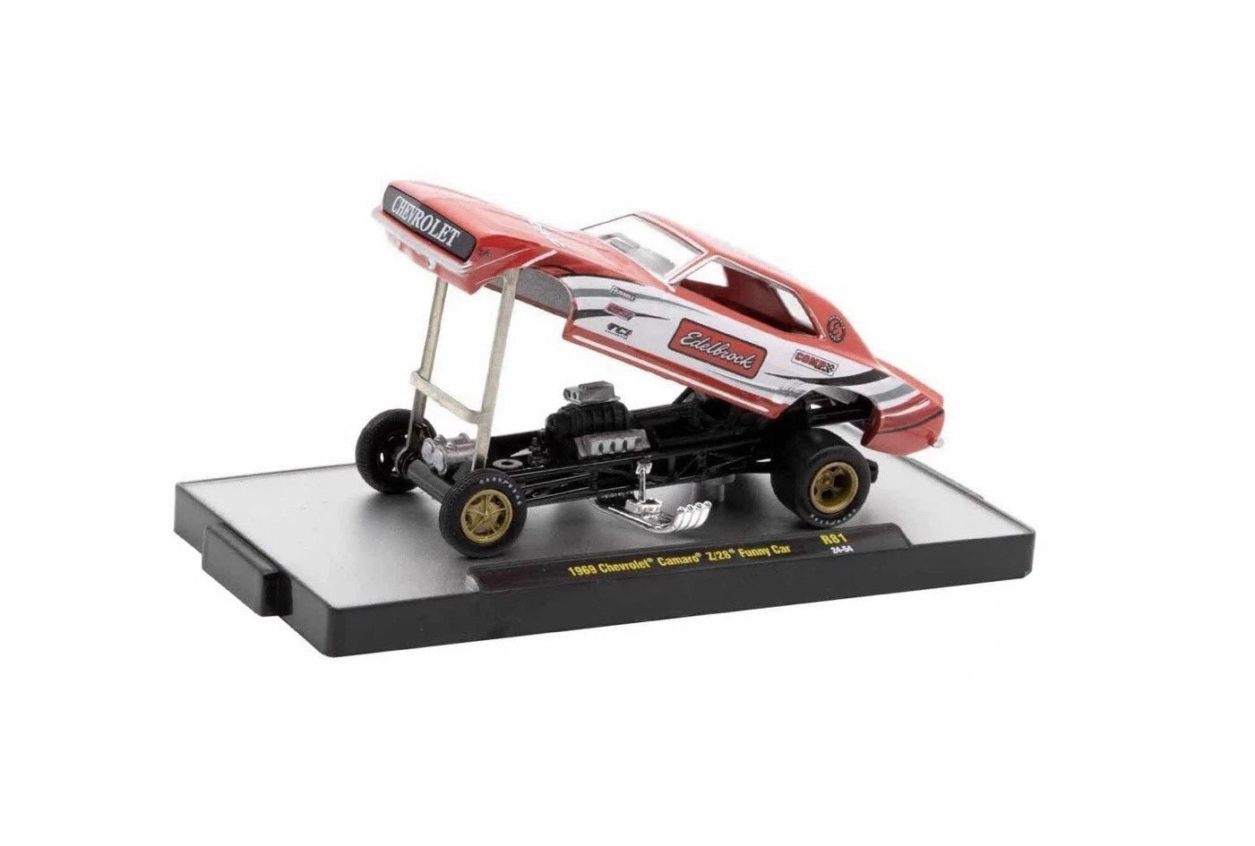 1969 Chevrolet Camaro Z/28 Funny Car - M2 Machines - Scala 1/64