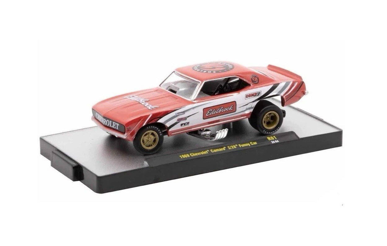 1969 Chevrolet Camaro Z/28 Funny Car - M2 Machines - Scala 1/64