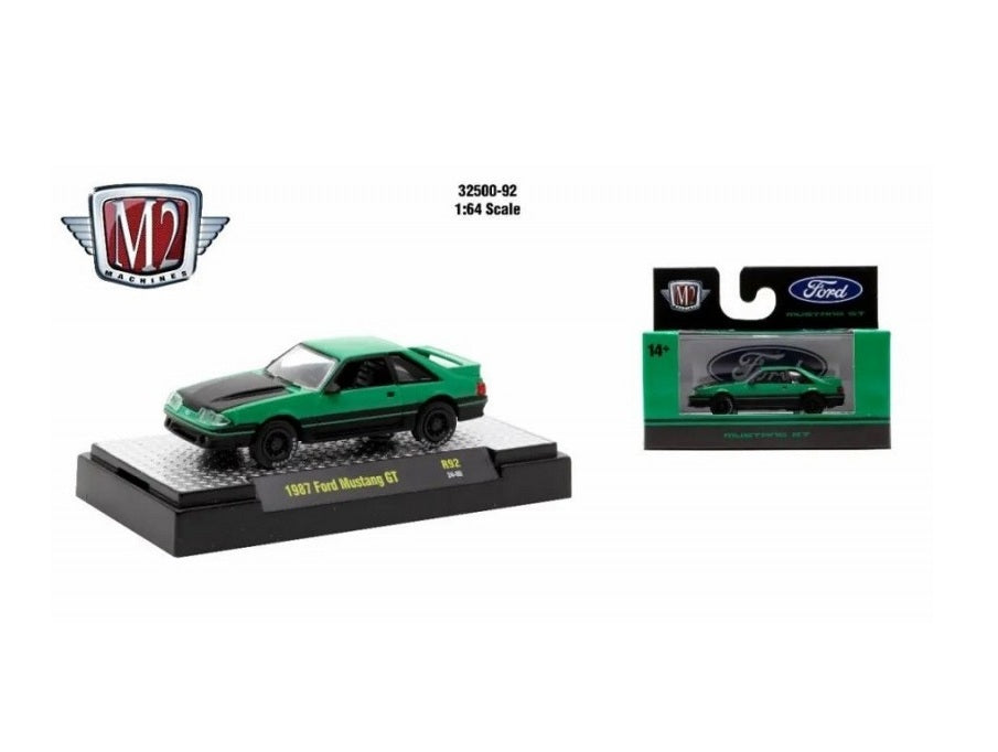 1987 Ford Mustang GT - M2 Machines - Scala 1/64