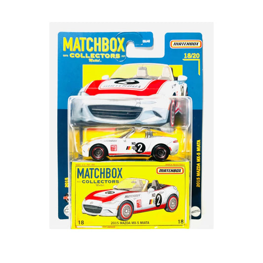 Mazda MX-5 Miata 2015 #18 - Coleccionistas Matchbox - Escala 1/64 Aproximadamente