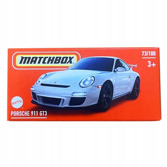 Porsche 911 GT3 #73 White - Matchbox - Scala 1/64 Circa