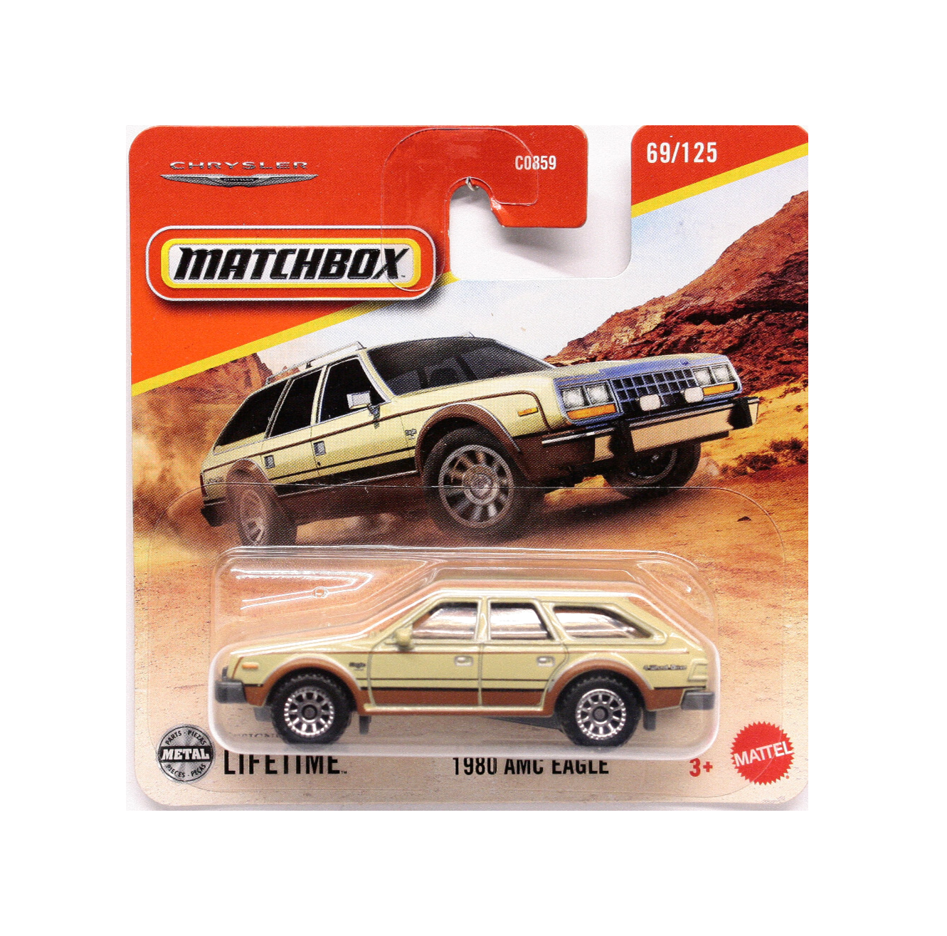 1980 AMC Eagle #69 - Matchbox - Scala 1/64 Circa