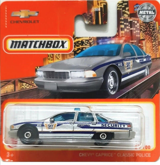 Chevrolet Chevy Caprice Classic Police #67 - Matchbox - Scala 1/64 Circa