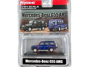 Mercedes Benz G55 AMG Azul - Kyosho - Escala 1/64