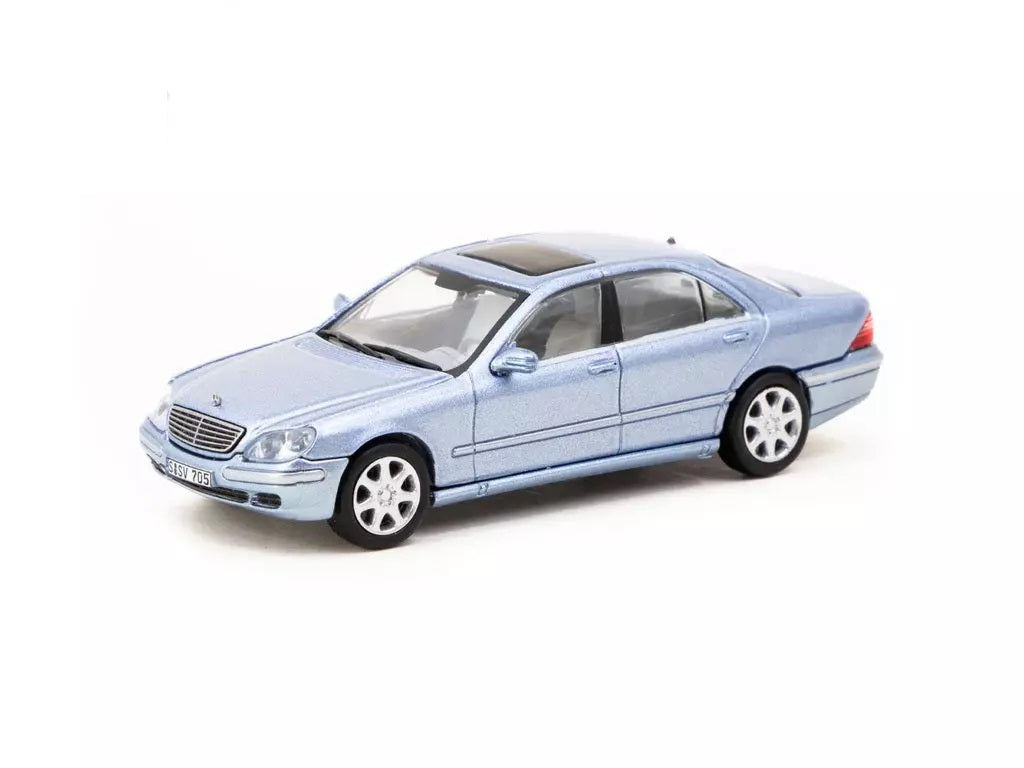 Mercedes Benz S-Class Horizon Blue Metallic - Tarmac Works - Scala 1/64