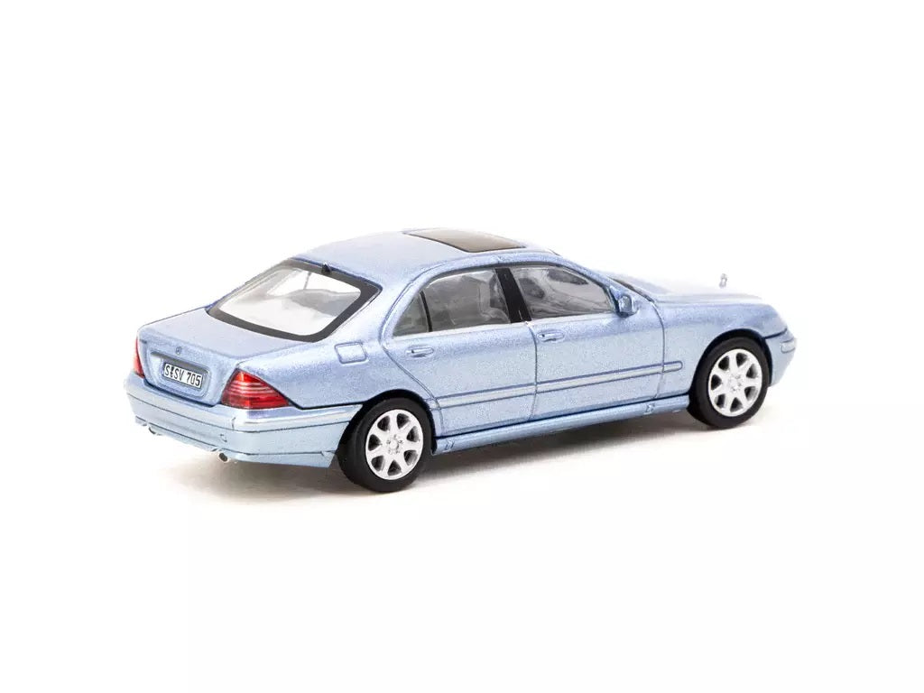 Mercedes Benz S-Class Horizon Blue Metallic - Tarmac Works - Scala 1/64