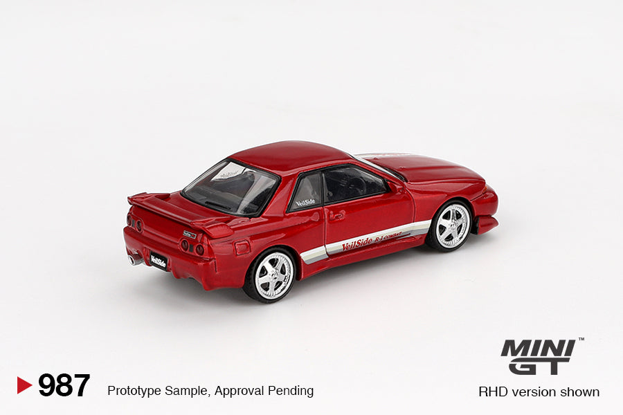 Nissan Skyline GT-R (R32) VeilSide Combat C-I Gem Red - Mini Gt - Scala 1/64 MGT00987-BL Blister Packaging