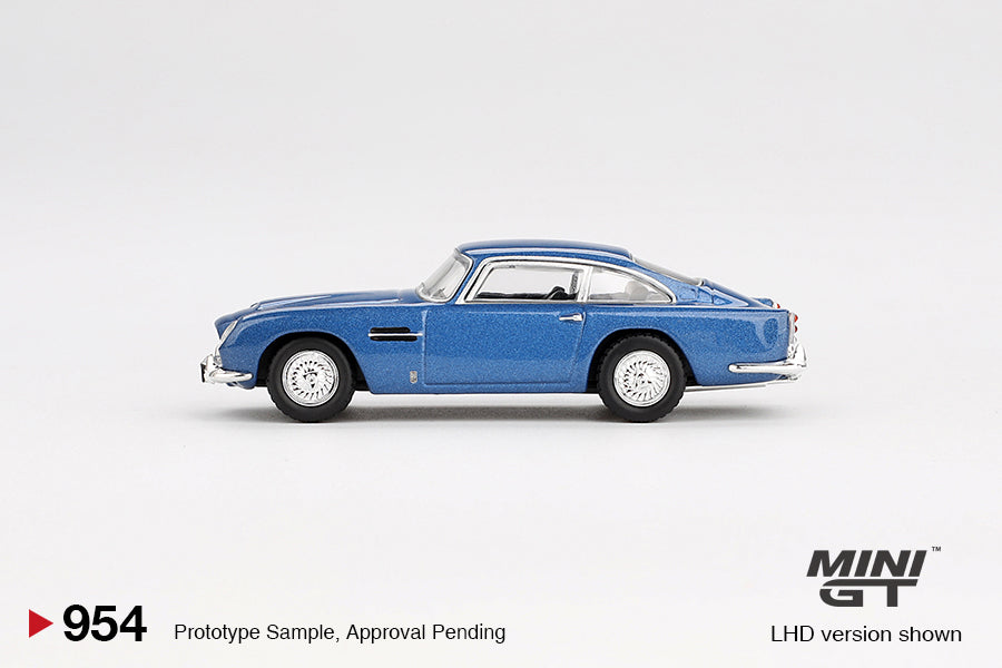 Aston Martin DB5 Sierra Blue (LHD) - Mini GT - Scala 1/64 MGT00954-L
